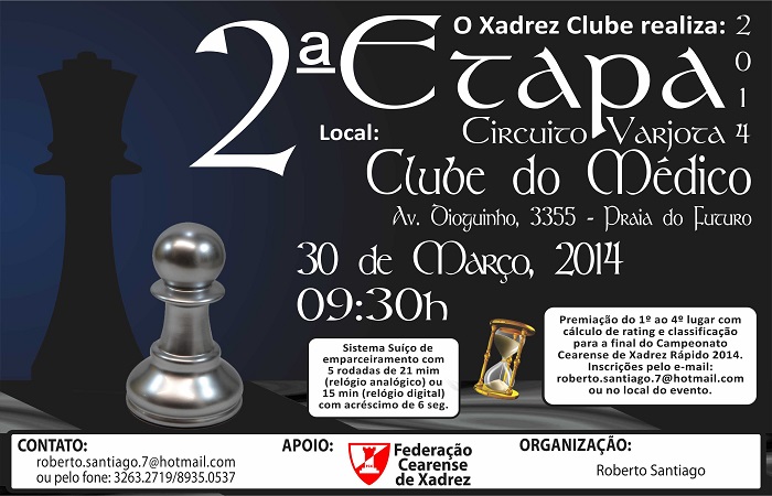 Jogo de Xadrez - 20 de Março de 2014